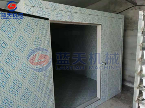 重慶辣椒烘干機安裝現場